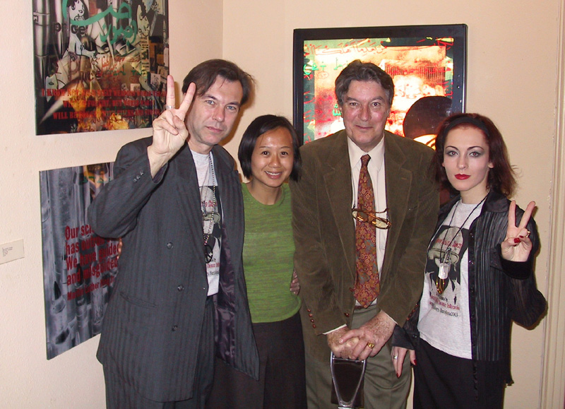  2003.03.11  KOWASA gallery. WITH HUBERT DE WANGEN AND HIU WAI